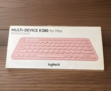 Logitech K380 for Mac Bluetooth Wireless Keyboard Rose/Pink IOS / iPad OPEN BOX picture