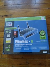 Linksys WRT54G Wireless-G Broadband 54 Mbps 4 PORT 802.11g Router NEW SEALED picture