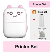 Mini Thermal Printer Wireless BT 200Dpi Label Photo Memo Wrong Question picture