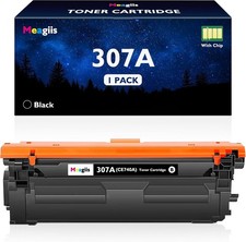 307A Black Toner Cartridge 1-Pack CE740A HP Color LaserJet Pro CP5225 BN Chip picture