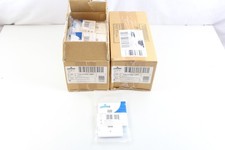 Lot of 50 Leviton 3-Port QuickPort Wall Plate Plastic White 41080-3WP picture