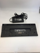 Toshiba HI Speed Port Replicator III+ Docking Station PA5116U-2PRP w/ Power picture
