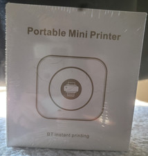 Mini Portable Pocket Wireless Bluetooth Thermal Printer --NIB picture