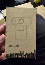 XPCAM 1080P USB Webcam 30fps w/ Privacy Shutter Built-In Mic Tripod Black picture