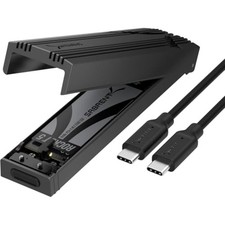 Sabrent EC-PNVO USB-C M.2 NVMe SSD Enclosure 10Gbps Tool-Free 2230-2280 Aluminum picture