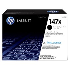 HP 147X (W1470X) High Yield Black Toner Cartridge - M611, M612, MFP M634 picture