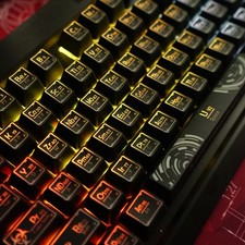Custom Transparent Keycaps for the Periodic Table of Elements  Full Set of 104 picture