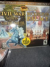 Hidden Mysteries PC MAC CD-ROM Civil War Buckingham Palace Secrets Game picture