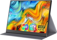 ForHelp 15.6inch Portable Monitor,1080P USB-C HDMI Second picture