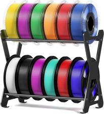 3D Filament Storage Rack, Desktop 3D Printer Filament Organizer, Rolling 3D Fila picture