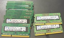 Lot 10 Samsung Laptop Memory 4GB 1Rx8 PC3L M471B5173CB0 M471B5173QH0 0YK0 picture