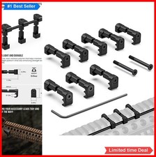 Picatinny Cable Management Clips 8 Pack Polymer Wire Guides Pressure Switch picture