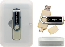 Computer IT Repair Bootable USB (32 GB) Flash Drive – Antivirus, Data Recovery & picture
