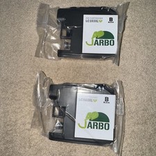 NEW Jarbo LC103XL Black Printer Ink Cartridges Package of 2 Sealed  picture