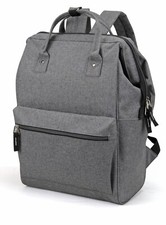 Wide Mouth Laptop Tablet Backpack Men Women Teens Travel Bookbag for School Work picture