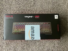 wegear PIXIU 98 Mechanical Keyboard USB-C English QWERTY Black/Red NEW IN BOX picture