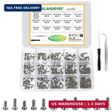 Tiny Screws for Electronics, 800 pcs Mini Micro Small Phillips Pan Head Machine picture