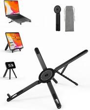 Laptop Stand Adjustable 3-in-1 Magnetic Foldable Desktop Holder for Tablet Phone picture