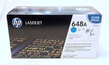 HP 648A (CE261A) Cyan LaserJet Toner Cartridge picture