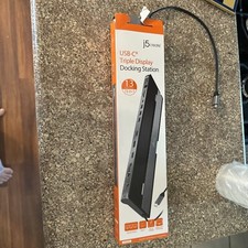 J5-CREATE-  JCD543-1A - MAC & PC USB-C DOCK STATION - TRIPLE DISPLAY picture