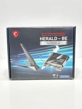 MSI Herald-BE WiFi 7 MAX PCIe Adapter Bluetooth 5.4 External Antenna picture