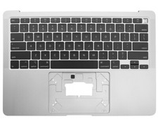 GENUINE Apple MacBook Air 2020 A2179 Palmrest / Keyboard / Top Case - Silver picture