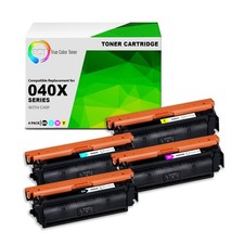 4Pk TCT 040H HY For Canon LBP712CDN 712CX Black Cyan Magenta Yellow Toner picture