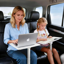 Car Desk for Laptop Passenger Seat- Adjustable Car Seat Tray Table for Work & Ea picture
