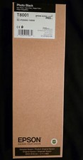 Genuine Epson T8001 Photo Black 700ml SureColor P10000 P20000 Best By 03/2024 picture