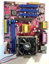 BIOSTAR U8668-D VER.7.B Retro Motherboard with Intel Celeron 7305 CPU I Untested picture