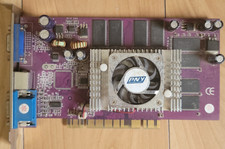 PNY VC-GF05200A8D12G-M Video Card VCGFX52PPB NVIDIA GeForce Fx5200 128MB TESTED picture