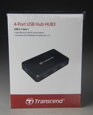 Transcend USB 3.0 4-Port Hub TS-HUB3K New & Sealed picture