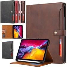 For iPad Air 4th Gen Pro 11 12.9 2025 Flip Leather Wallet Stand Smart Case Cover picture