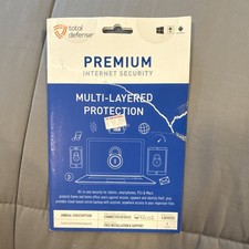 Total Defense Premium Internet Security Antivirus 5-Device Annual Key Card picture