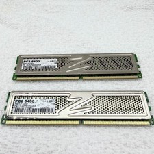 2GB Kit (2 x 1GB) OCZ Platinum OCZ2P800R22GK PC2-6400 800MHz Computer Memory Kit picture