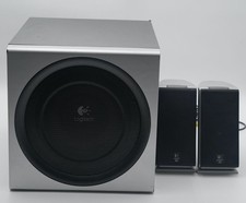 Logitech Z-2300 THX 2.1 Speaker System Subwoofer + Satellites - NO CONTROL POD picture