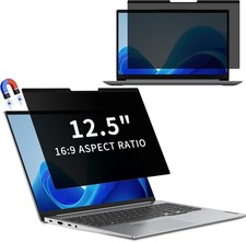 Magnetic Laptop Privacy Screen 12.5 Inch 16:9 Anti-Spy Glare Reflective Film picture