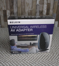 New - Belkin Universal Wi-fi Dual Band High Performance AV Adapter Universal  picture