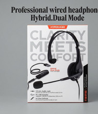 Premium USB Wired Headset with Noise-Cancelling Microphone, Ideal for PC . picture
