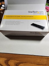 StarTech.com USB3DDOCKFT - Docking Station for 2 Laptops W/ AC open box B2 picture