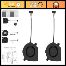 2PCS 5015 DC24V Cooling Fan for 3D Printer Extruder, Dual Ball Bearing, 7800 RPM picture