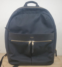 Knomo London Beauchamp Black & Red Laptop Backpack picture