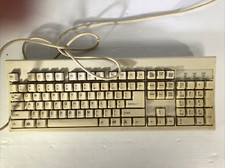 Vintage Chicony KB-2961 Wired PS/2 Keyboard Beige picture