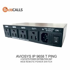 Aviosys IP9658T IP9258T 4 Port Web AC Power Switch Controller Remote Reboot PING picture