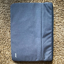 Acer Padded Gray Polyester Sleeve Case for 15in Laptop,  (new no tag) picture
