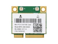 Waveshare Wireless MINIPCIE AX210 NIC Gigabit Tri-Band Wi-Fi 6E 802.11AX picture