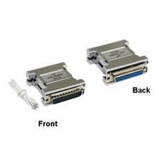 LOT10 DB25 Male to Female Jumper Box Diagnose/Testing RS232 Parallel Port/Device picture