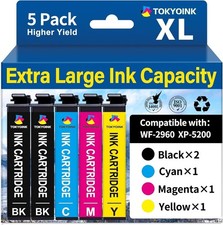 222XL Ink Cartridges Compatible with Epson T222XL for WF-2960 XP-5200 Hi-Yield picture