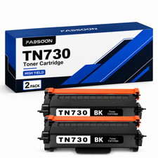 TN730 2PK With Chip Standard Yield Toner for HL-L2350DW HL-L2370DW MFC-L2710DW picture