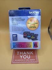 Brother LC103CL XL Magneta~ Cyan~ Yellow Color ~Exp 01/2018 picture